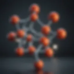 A molecular representation of amantadine