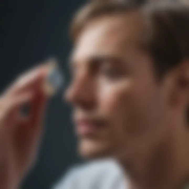Illustration of brain injury recovery process