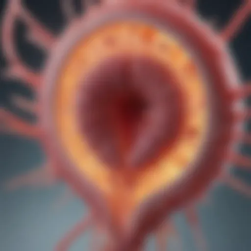 Illustration depicting the bacterium causing endocarditis