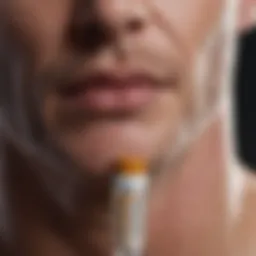 Detailed view of a bedsore treatment ointment tube