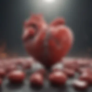 Cardiovascular Health Risks Linked to Calcification Graphical representation of cardiovascular health risks related to calcification
