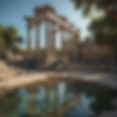 Cultural Heritage: Ancient Ruins of Cephalonia Ancient ruins on Cephalonia reflecting the island's rich historical heritage and cultural significance.