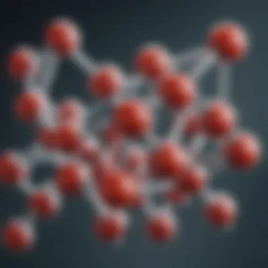 Chemical structure of ibuprofen