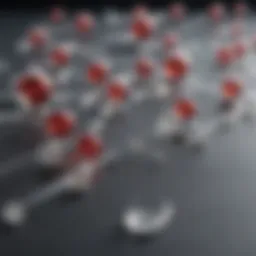 Illustration of rapid antigen test components