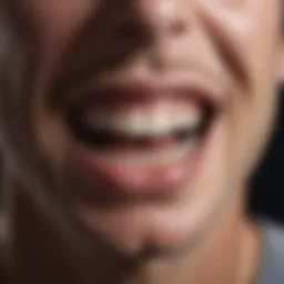 Visual representation of periodontal disease progression