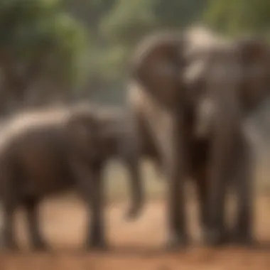 Conservation Efforts for Elephants Conservation efforts for elephants in action
