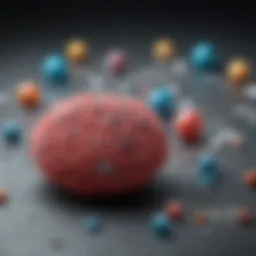 Diagram showcasing various immunotherapy options for lung cancer treatment