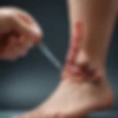 Benefits and Risks of Cortisone Injections Illustration comparing benefits and risks of cortisone injections