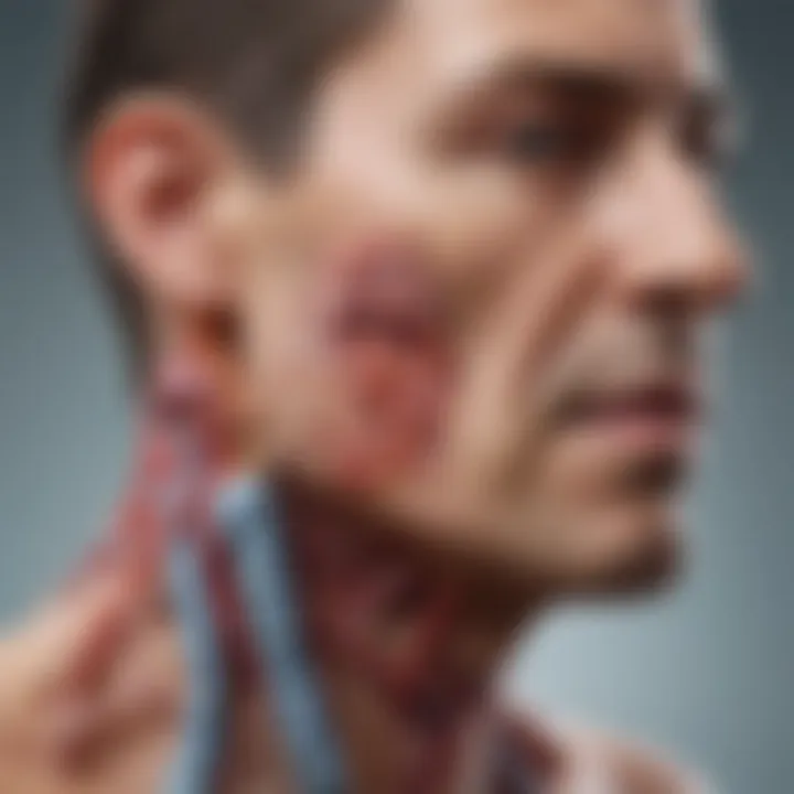 Diagram illustrating the pathophysiology of hypoparathyroidism