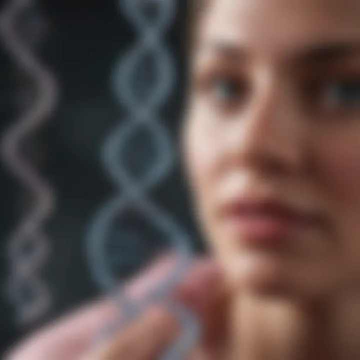 Chart depicting future trends in cancer detection through DNA testing
