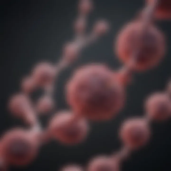 Diagram illustrating genetic markers linked to cancer types