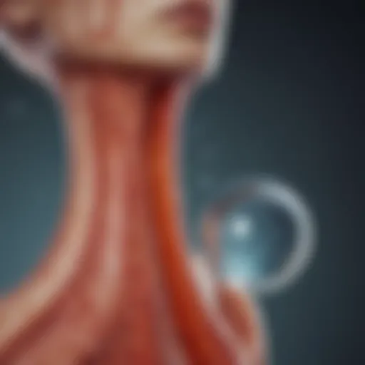 Illustration depicting the kidneys with water droplets symbolizing hydration