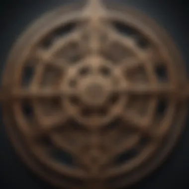 Interconnected Religions A symbolic representation of various religious symbols intertwined