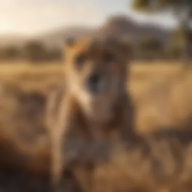 The Effects of Habitat Loss on Cheetah Populations Cheetah in natural habitat showcasing the impact of habitat loss