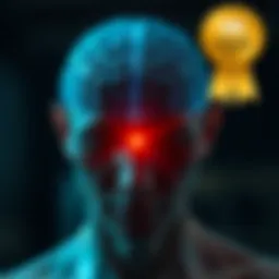 Visual representation of atypical migraine symptoms