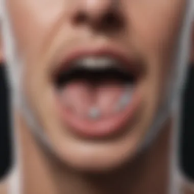 Illustration of thyroid glands affecting ocular health