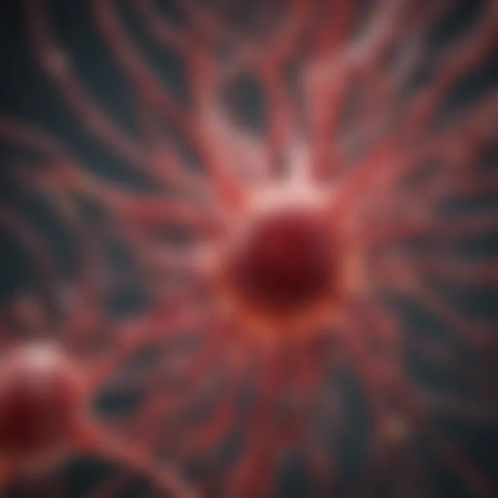 Visualization of endothelial cell interactions with other cell types