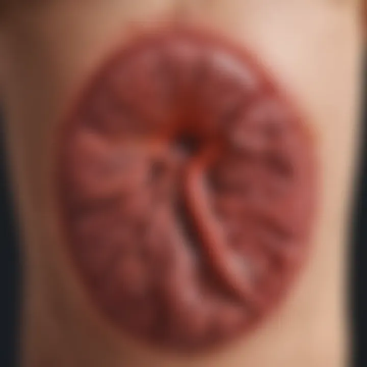 Infographic illustrating common kidney diseases and their effects on health