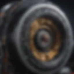 A high-resolution scan showcasing the intricate details of RigiScan technology.