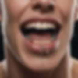 Illustration of periodontal disease pathways linking to systemic health