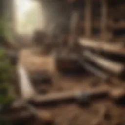 Ancient farming tools used in early agriculture