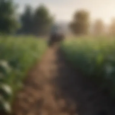 Diverse crops grown in a sustainable manner