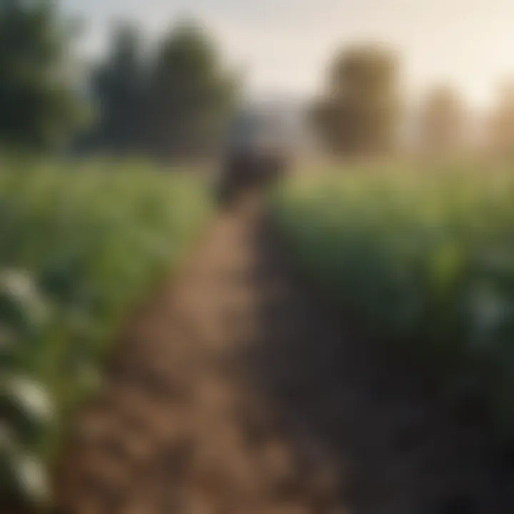 Diverse crops grown in a sustainable manner