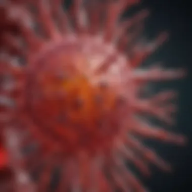 Visualizing the Structure of HIV Artistic representation of the HIV virus structure