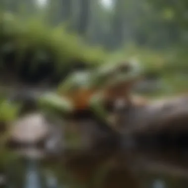 Amphibian Adaptations An amphibian showcasing its unique adaptations