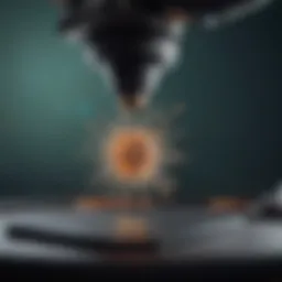 Illustration of holographic microscopy principles