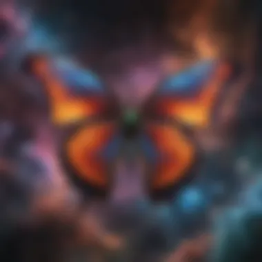 Cosmic Butterfly Nebula: Nature's Artistry in Space The stunning colors of the Cosmic Butterfly Nebula as seen by Hubble.