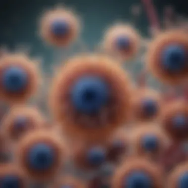 Microscopic Structure of Influenza H Microscopic view of Influenza H virus particles