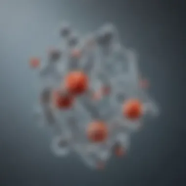 Molecular structure of ionic boron illustrating its composition and properties