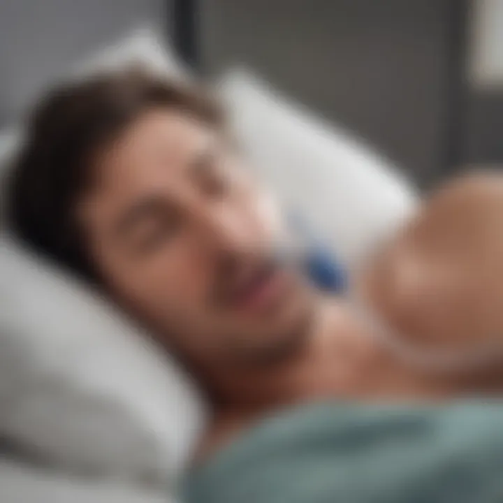 Infographic illustrating modern healthcare practices related to sleep apnea