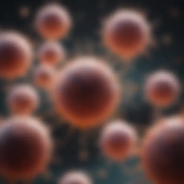 Visual representation of mast cell activation and degranulation.