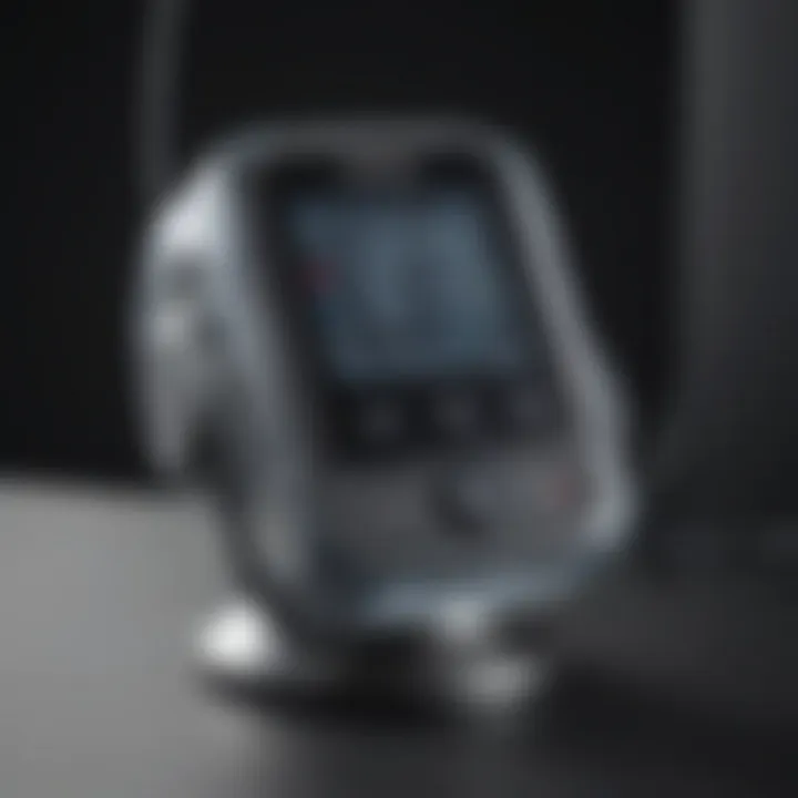 An advanced stand-alone blood pressure machine with modern design