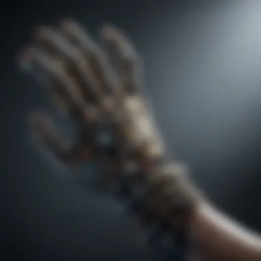 Innovations in Prosthetic Mechanisms Detailed view of advanced prosthetic technology