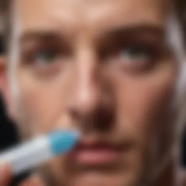 Proper Technique for Nasal Spray Application Nasal spray application technique