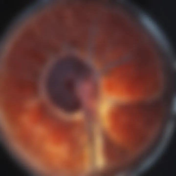 Radiological imaging of a kidney affected by nephroblastoma