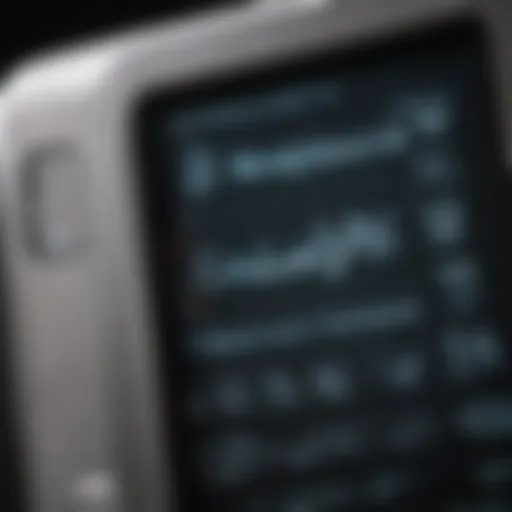 Omron Platinum Blood Pressure Monitor display with readings