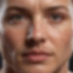 Diagram illustrating skin cancer types and their characteristics