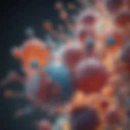 Illustration of protease mechanisms in cellular environments