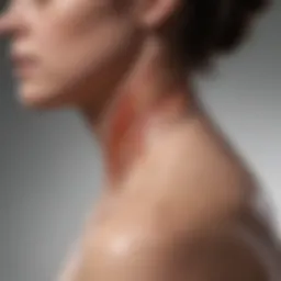 Diagram illustrating the stages of wound healing