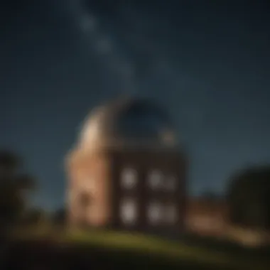 Historical Significance of the Sydney Observatory Historical view of the Sydney Observatory at night