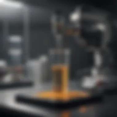 Principles of Tablet Disintegration Testing in the Laboratory A laboratory setup illustrating the principles of tablet disintegration testing.
