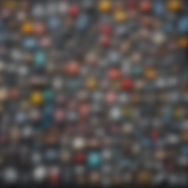 A collage showcasing various types of plastic products commonly used in daily life