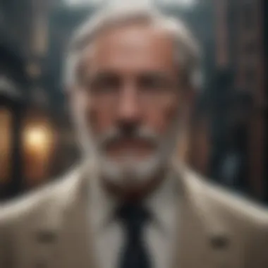 Pioneering Climate Scientist Historical portrait of a prominent climate scientist