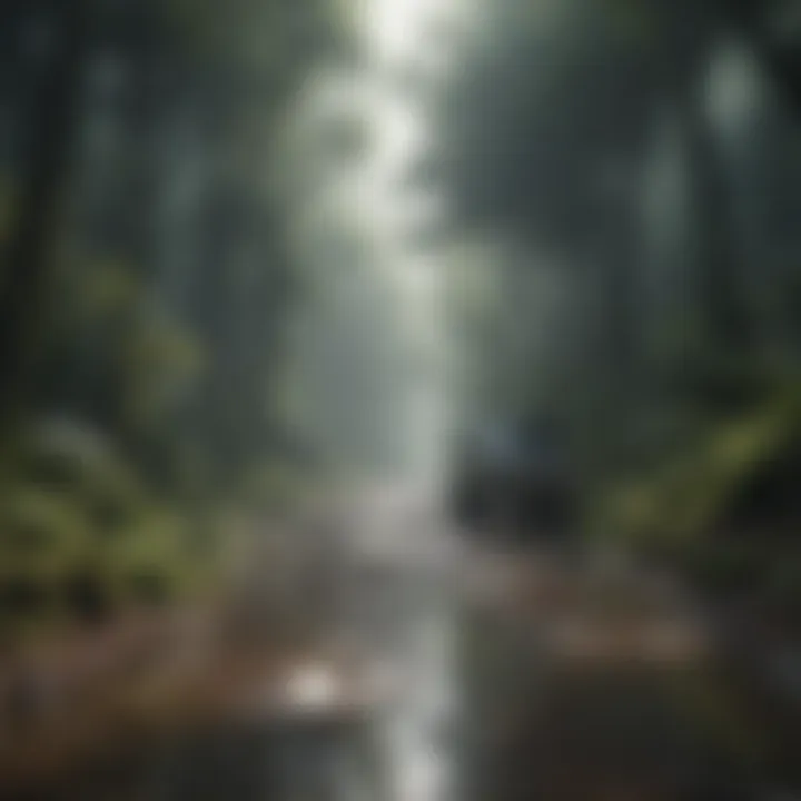 Socio-economic activities linked to road access in rainforest areas