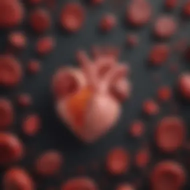 Common Risk Factors Linking Anemia and Heart Disease Diagram showcasing shared risk factors for anemia and heart disease