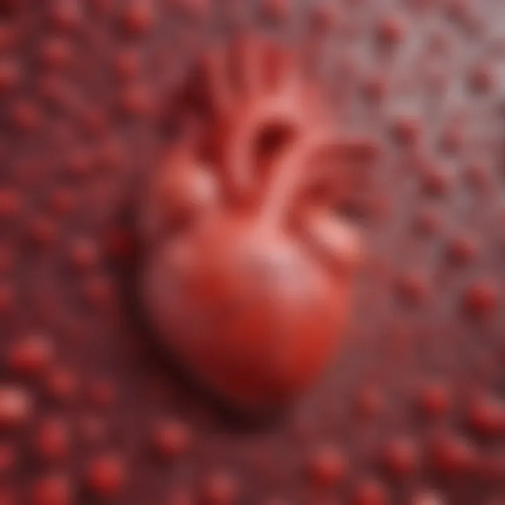 Chart showing the impact of antiretroviral therapy on heart health